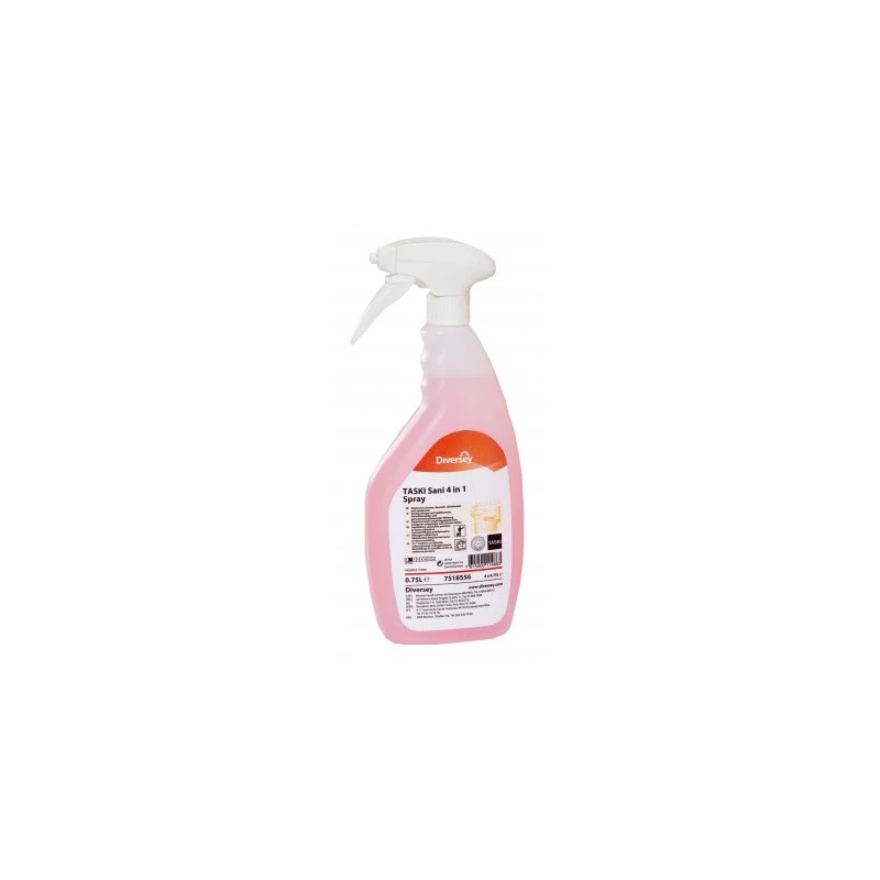 Valymo-dezinfekavimo priemonė Taski Sani 4in1 Plus Spray, 0,75l