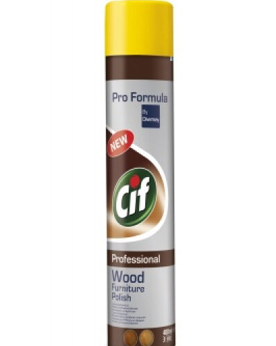 Medinių paviršių priežiūros priemonė Pro Formula Cif Professional Wood Furniture Polish, 400 ml