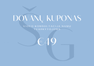Dovanų kuponas video konsultacijai namų tvarkytojoms (2) Dovanų kuponas video konsultacijai namų tvarkytojoms