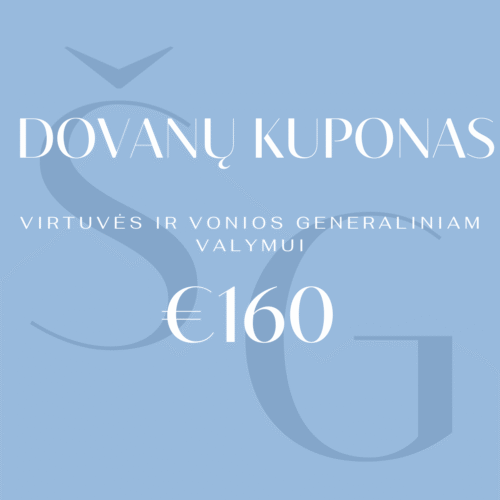 Dovanų kuponas virtuvės ir vonios generaliniam valymui